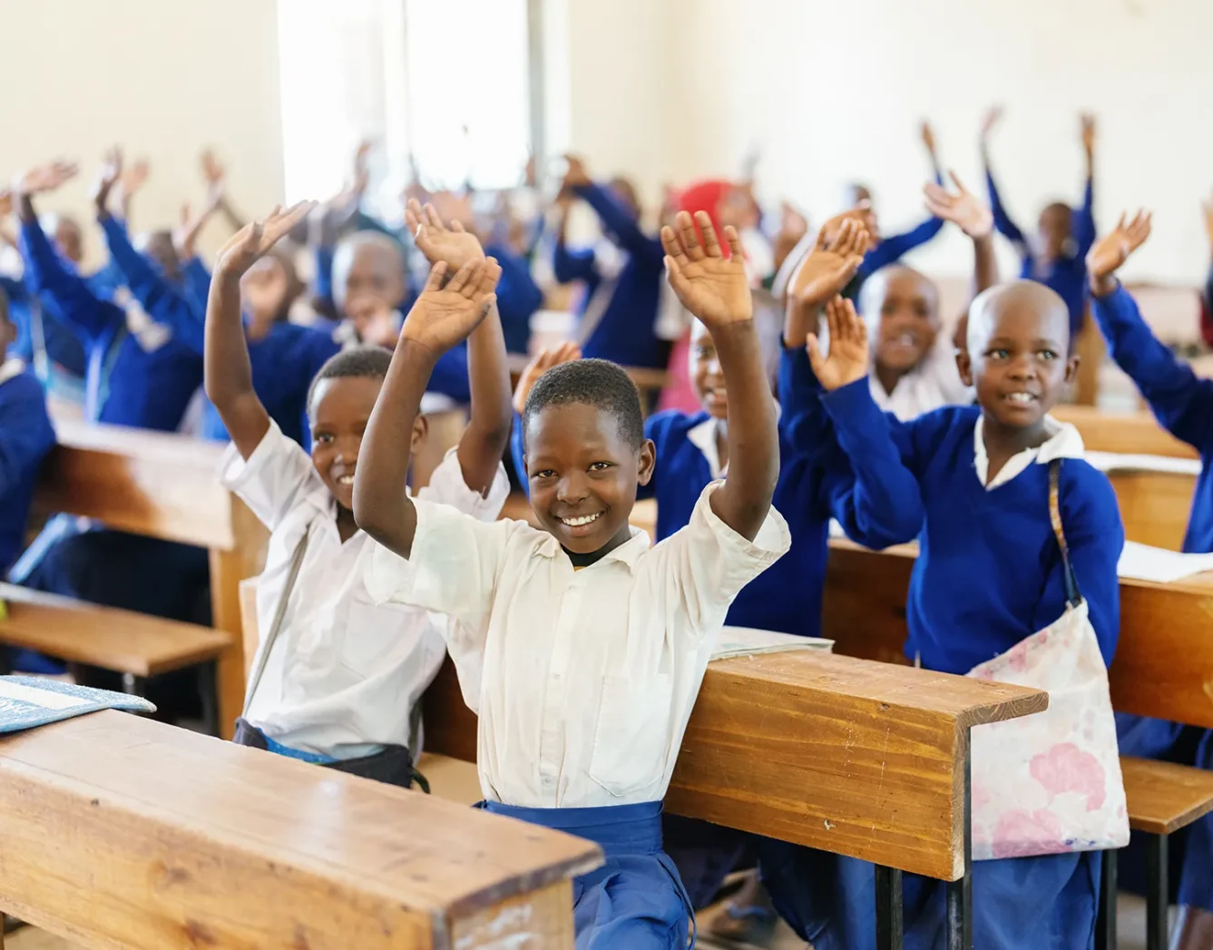 children in class