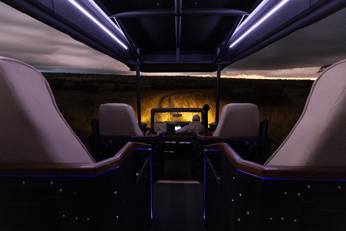 night safari on 4x4 in Tanzania